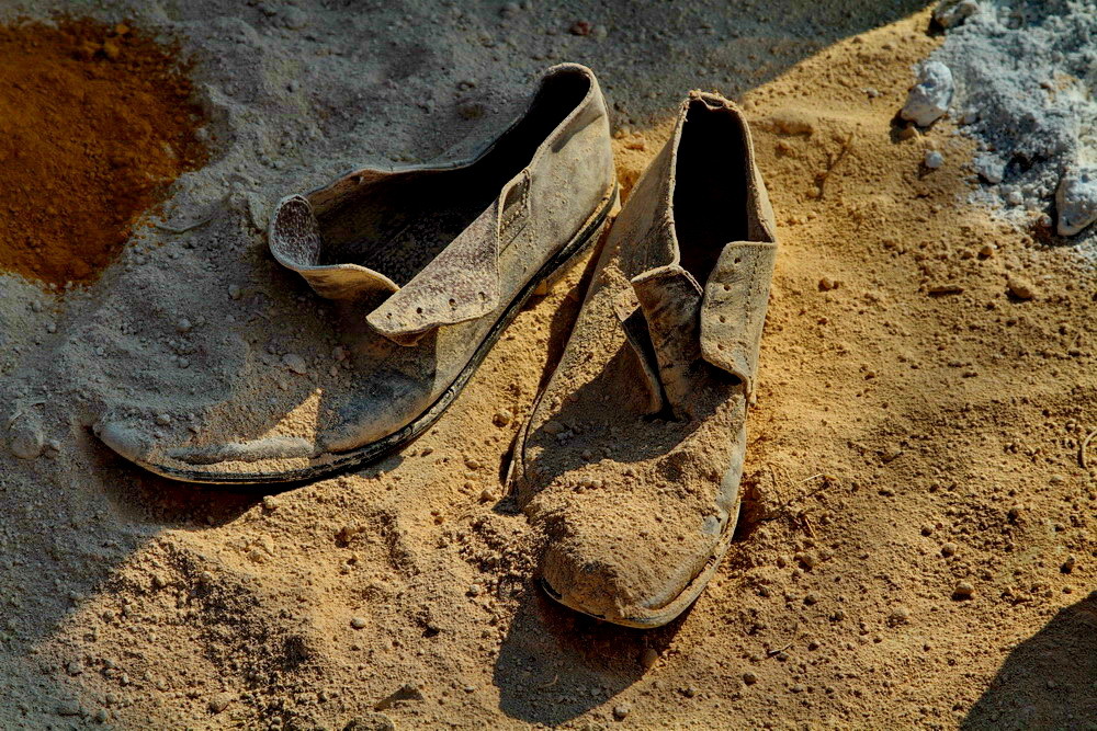 Sand im Schuh