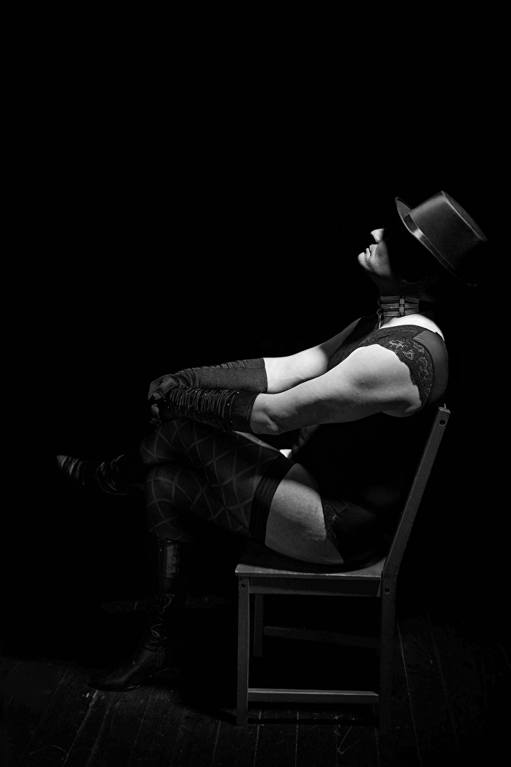 Mann kann auch Retro Eleganz - Blick nach oben