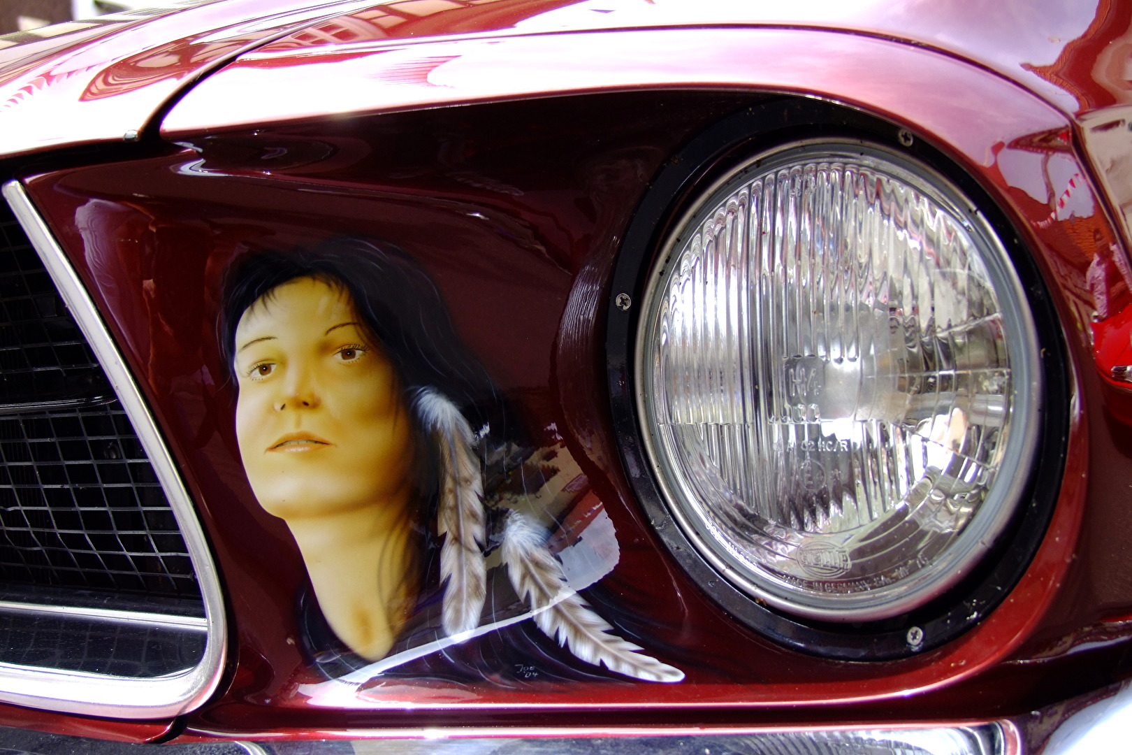 Das Auge des Mustang`s