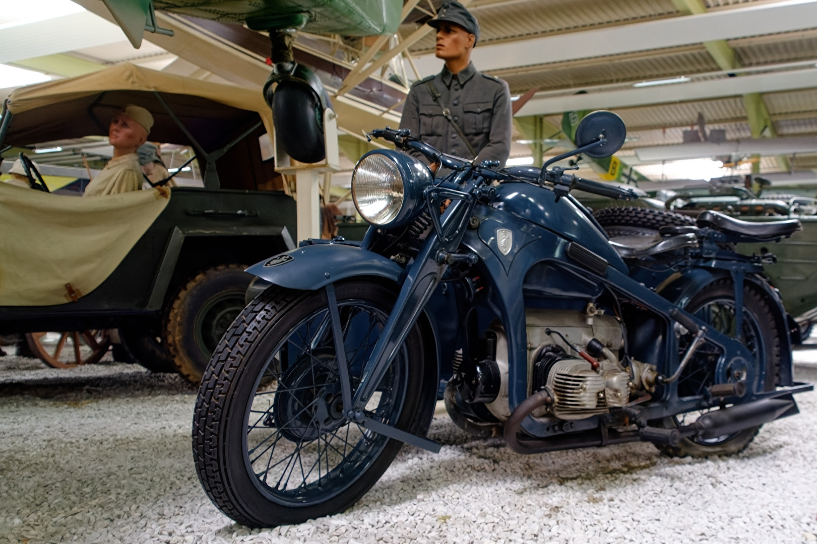 Zündapp KS 600 mit Beiwagen