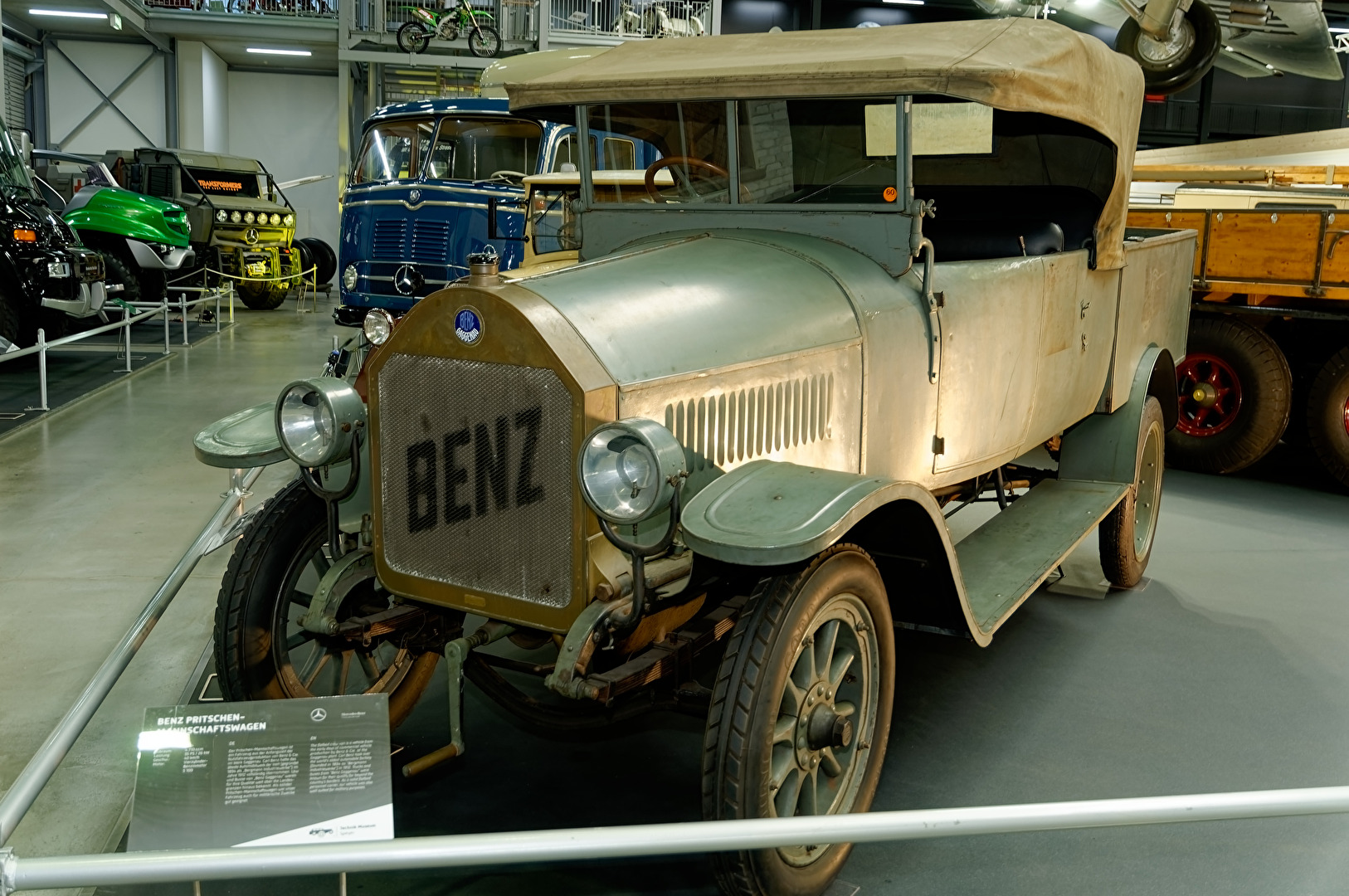 Benz Pritschenmanschaftswagen