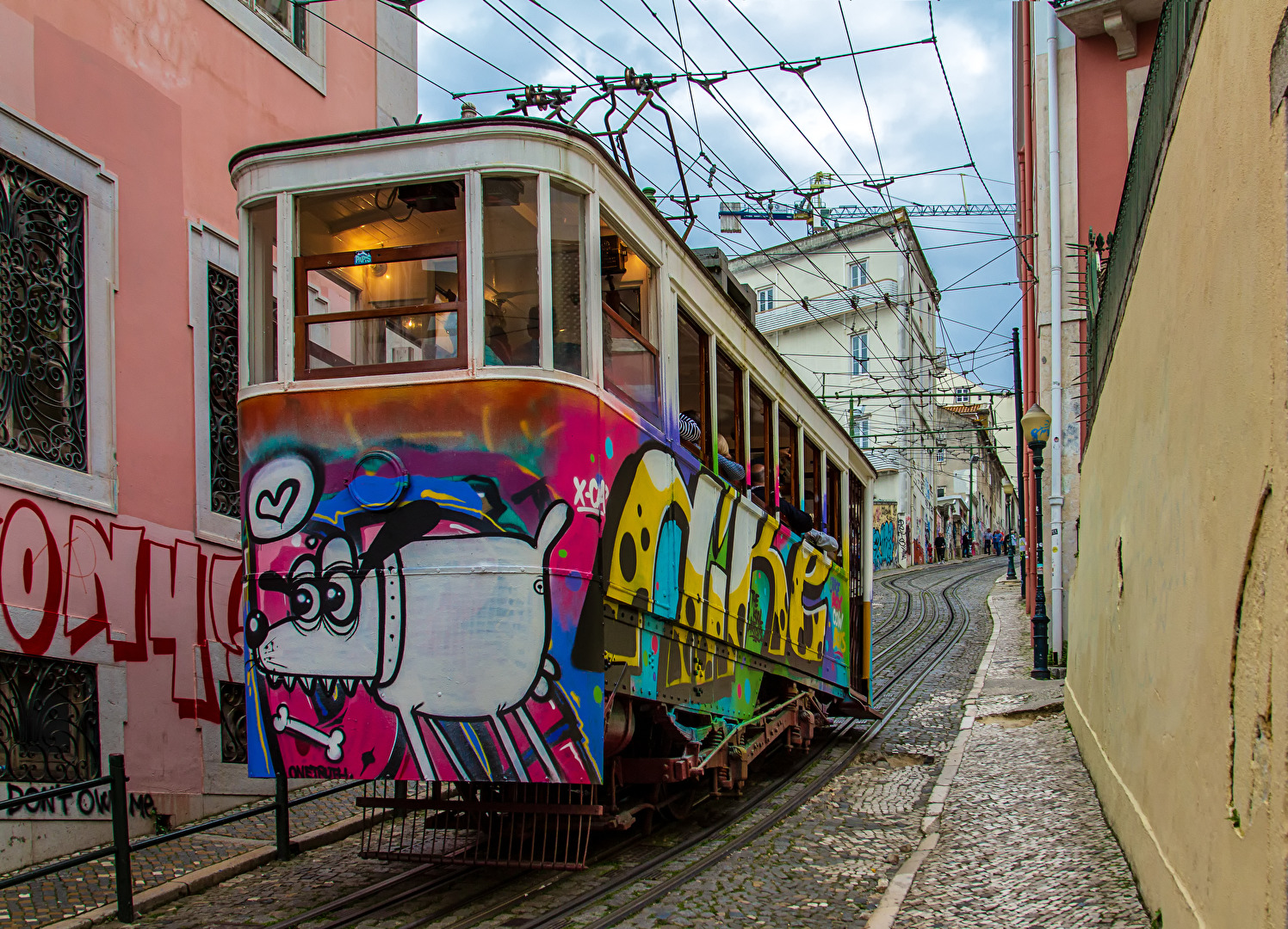 Bahn in Lissabon