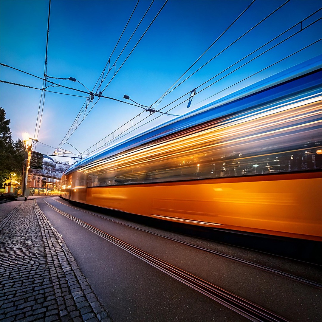 #Lärm #Straßenbahn #Langzeitbelichtung
