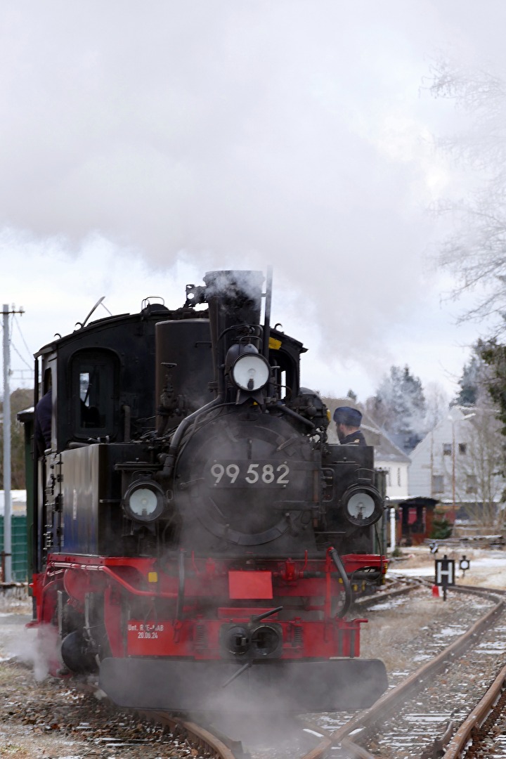 Schönheider Museumsbahn aktiv