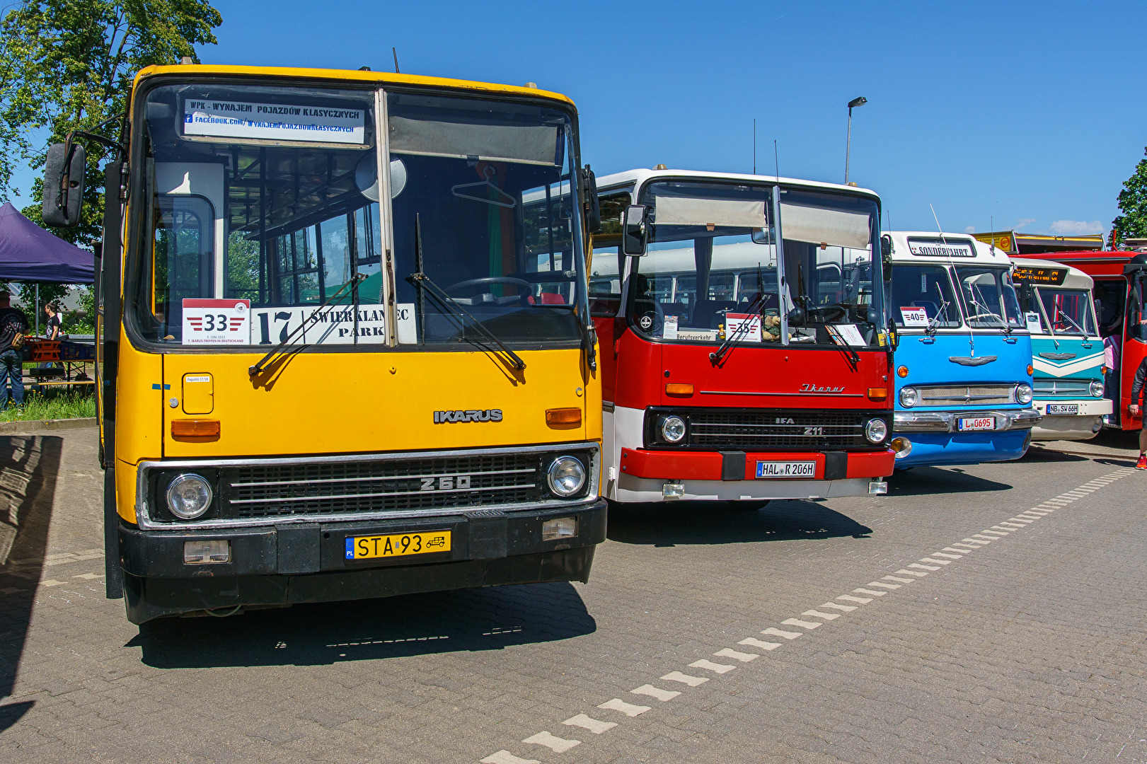 Ikarus-Treffen in Chemnitz