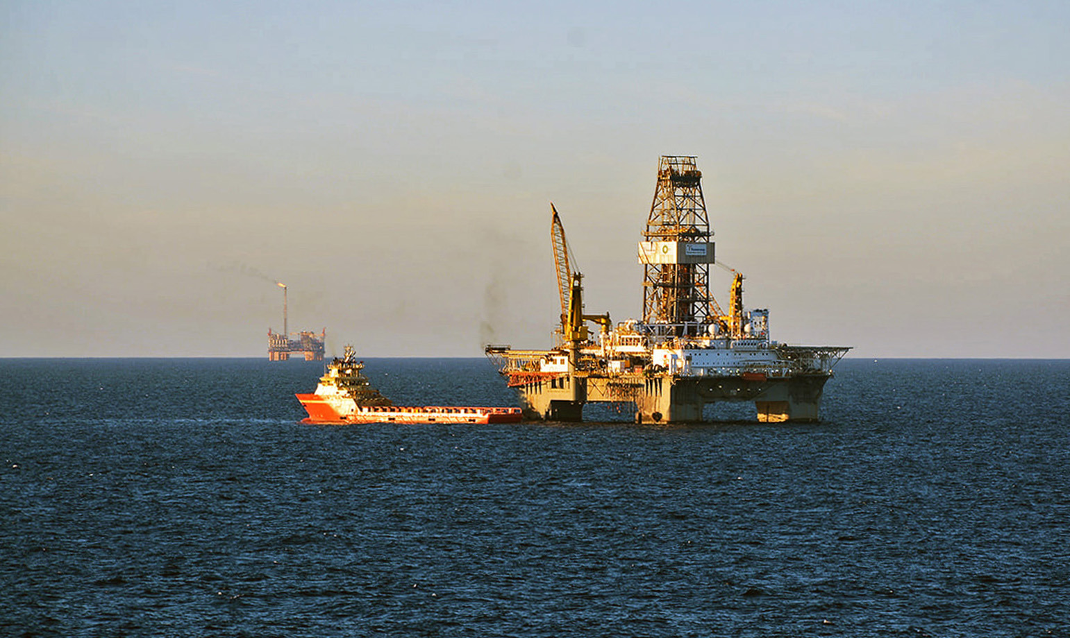 Bohranlage vor Norwegen