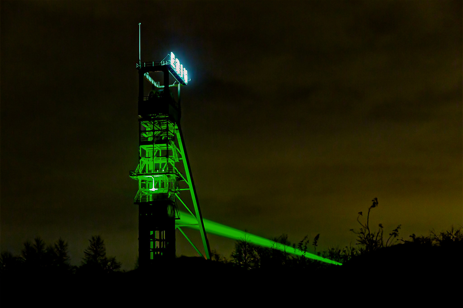 Laserbeleuchtung zur Weihnachtszeit in Castrop-Rauel   (Bild 3von 3)