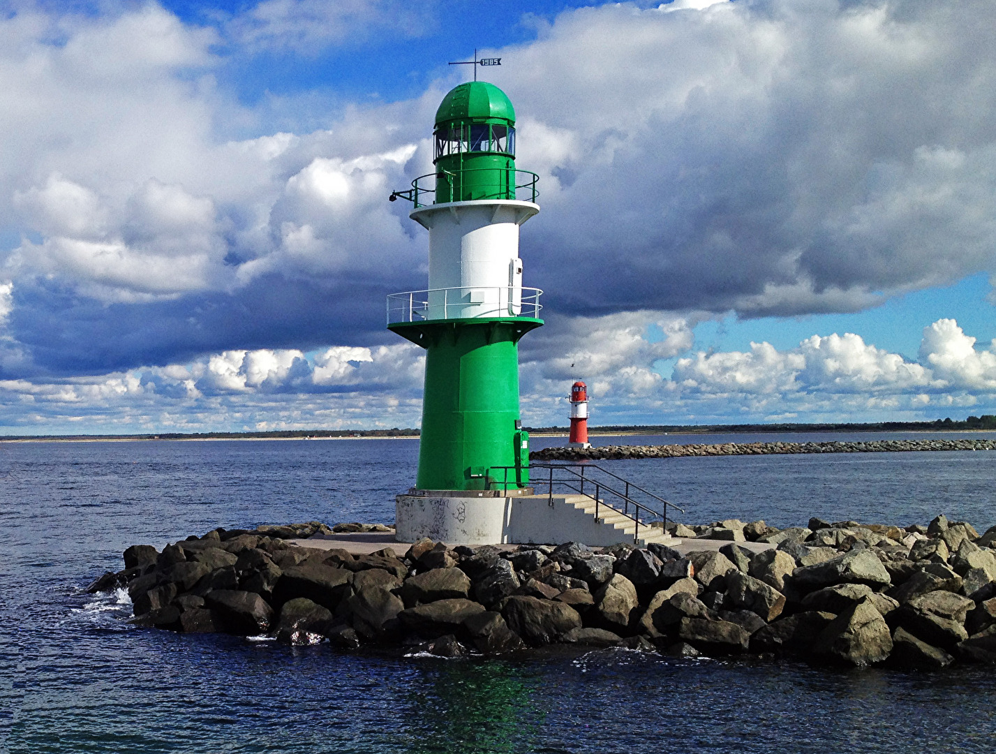 Die Warnemünder Molenfeuer