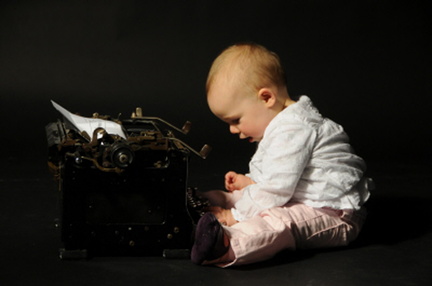 Sekretärin bei der Arbeit     Retro-Gadgets ;-)