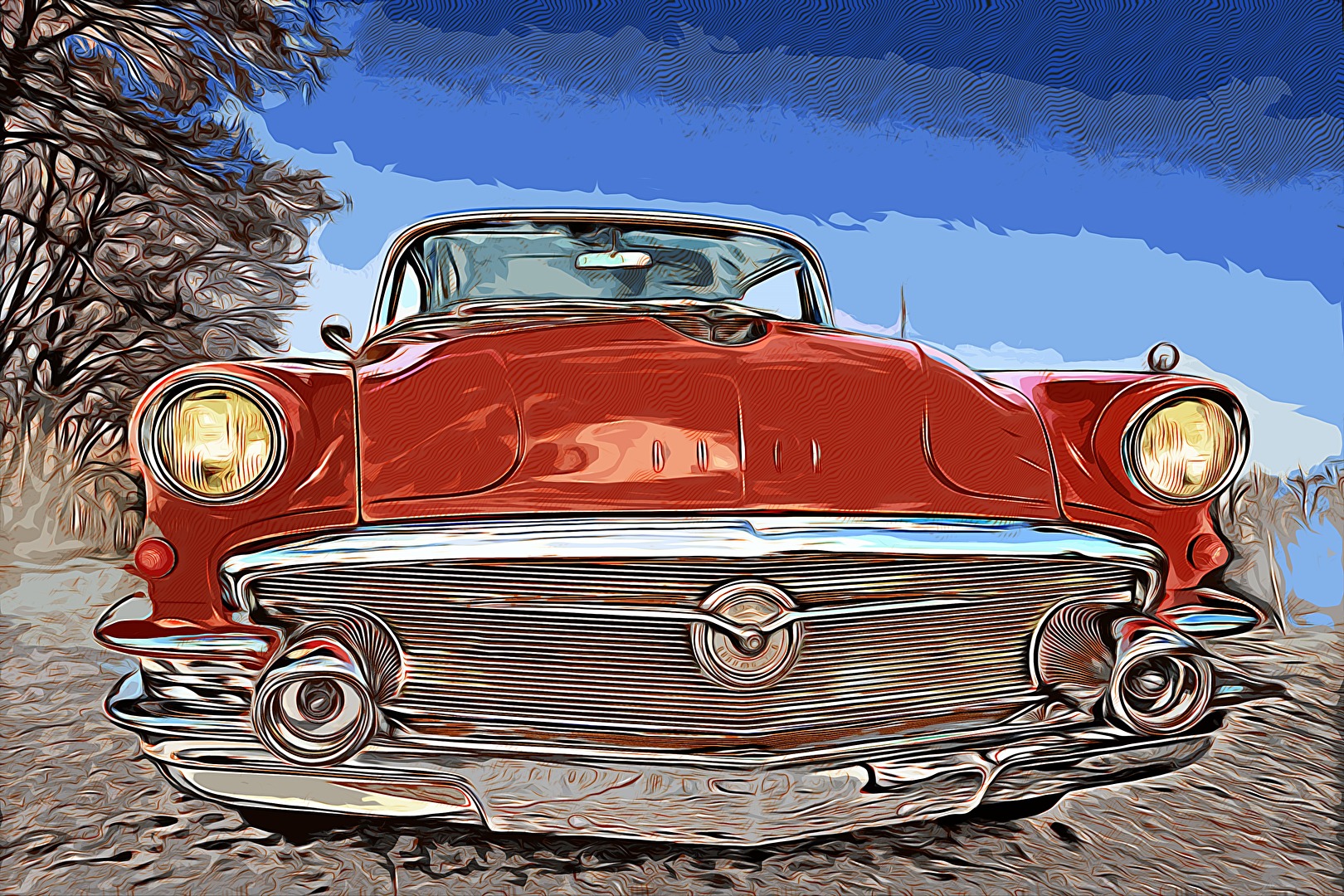 Buick + photoshop metamorphose