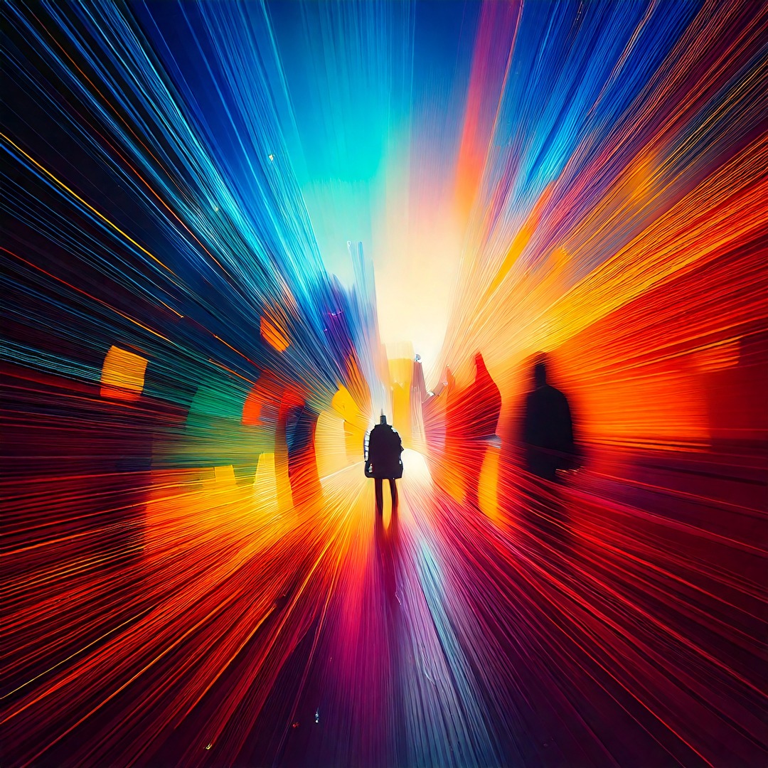 Prismenlichter / AbstrakteUnschärfe 2