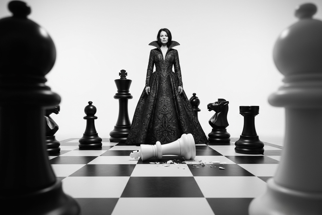 Beata spielt Schach 1