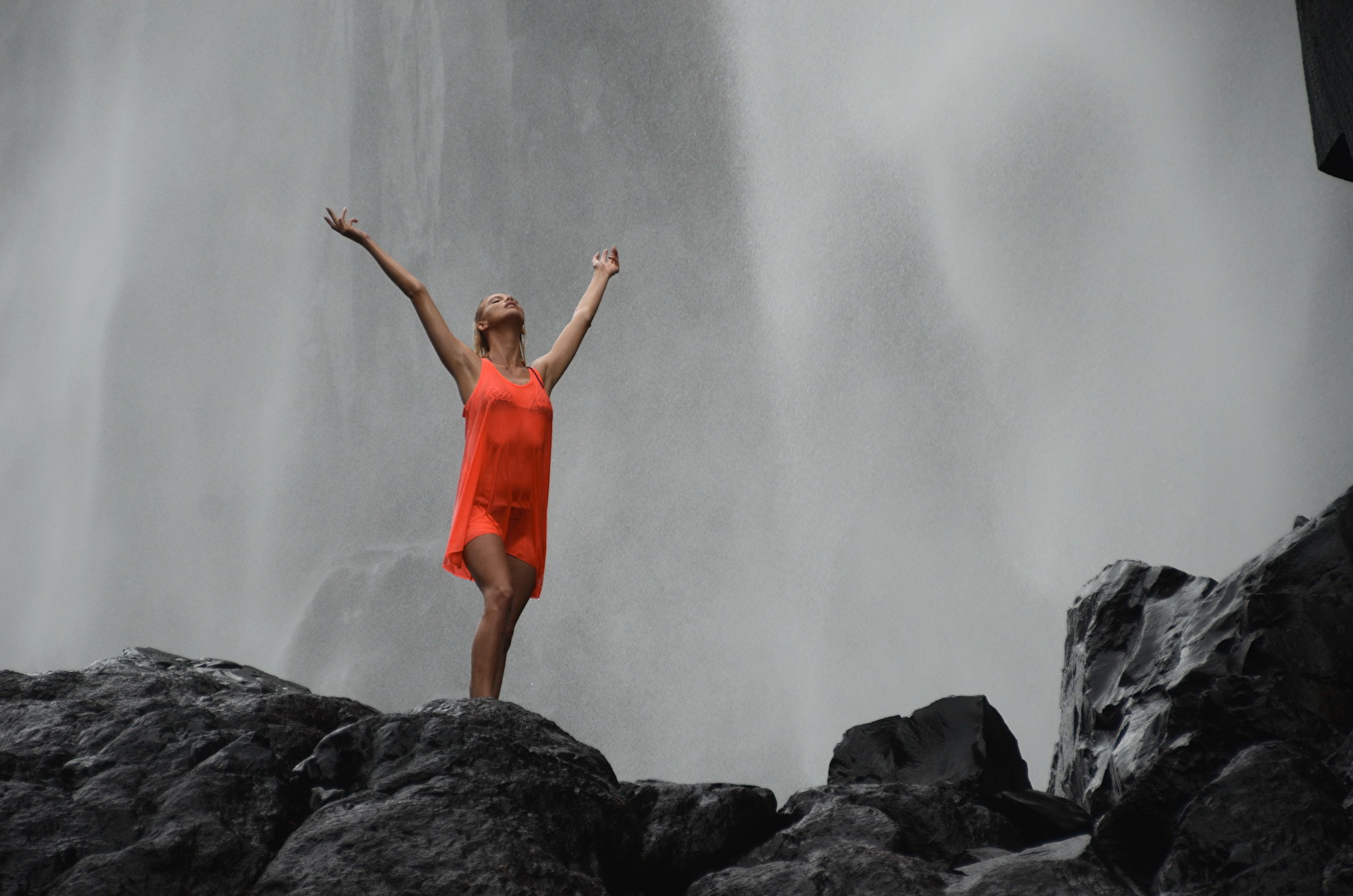 Unter den Victoriafällen