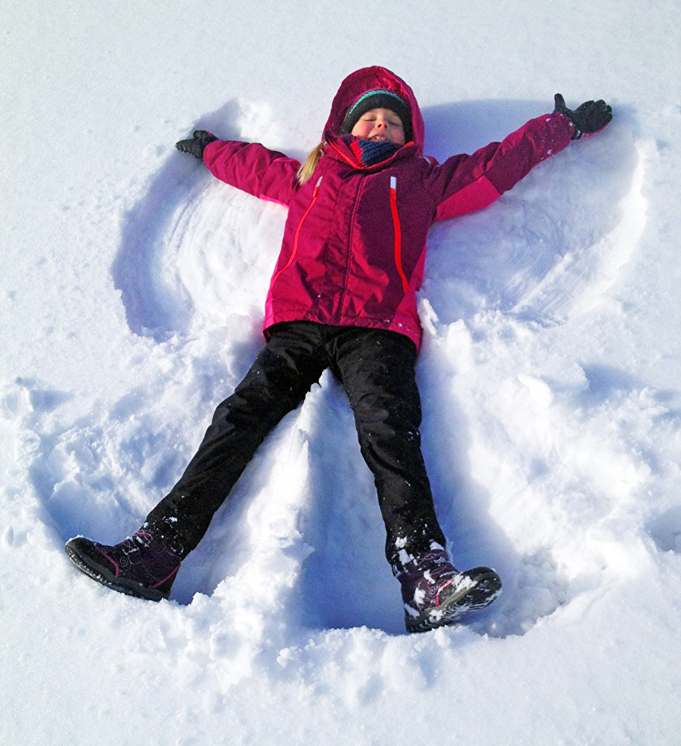 ich habe einen Schneeengel gesehen...