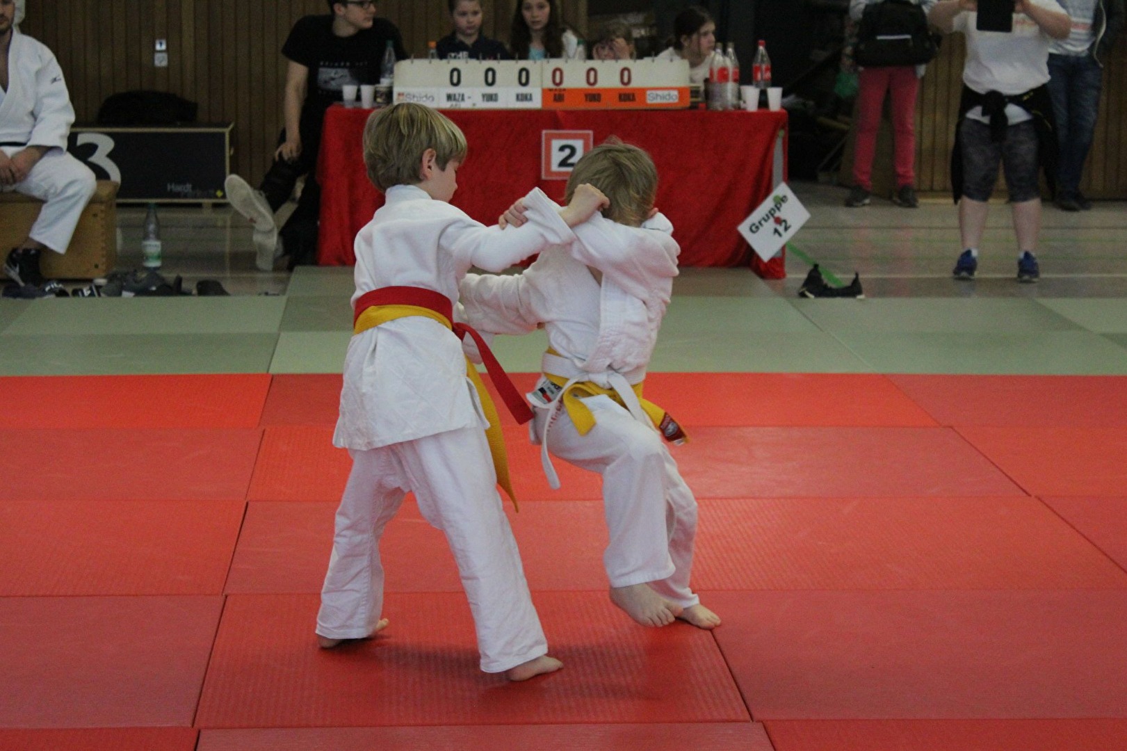 Judo, Kindertraining in Bautzen / Sachsen