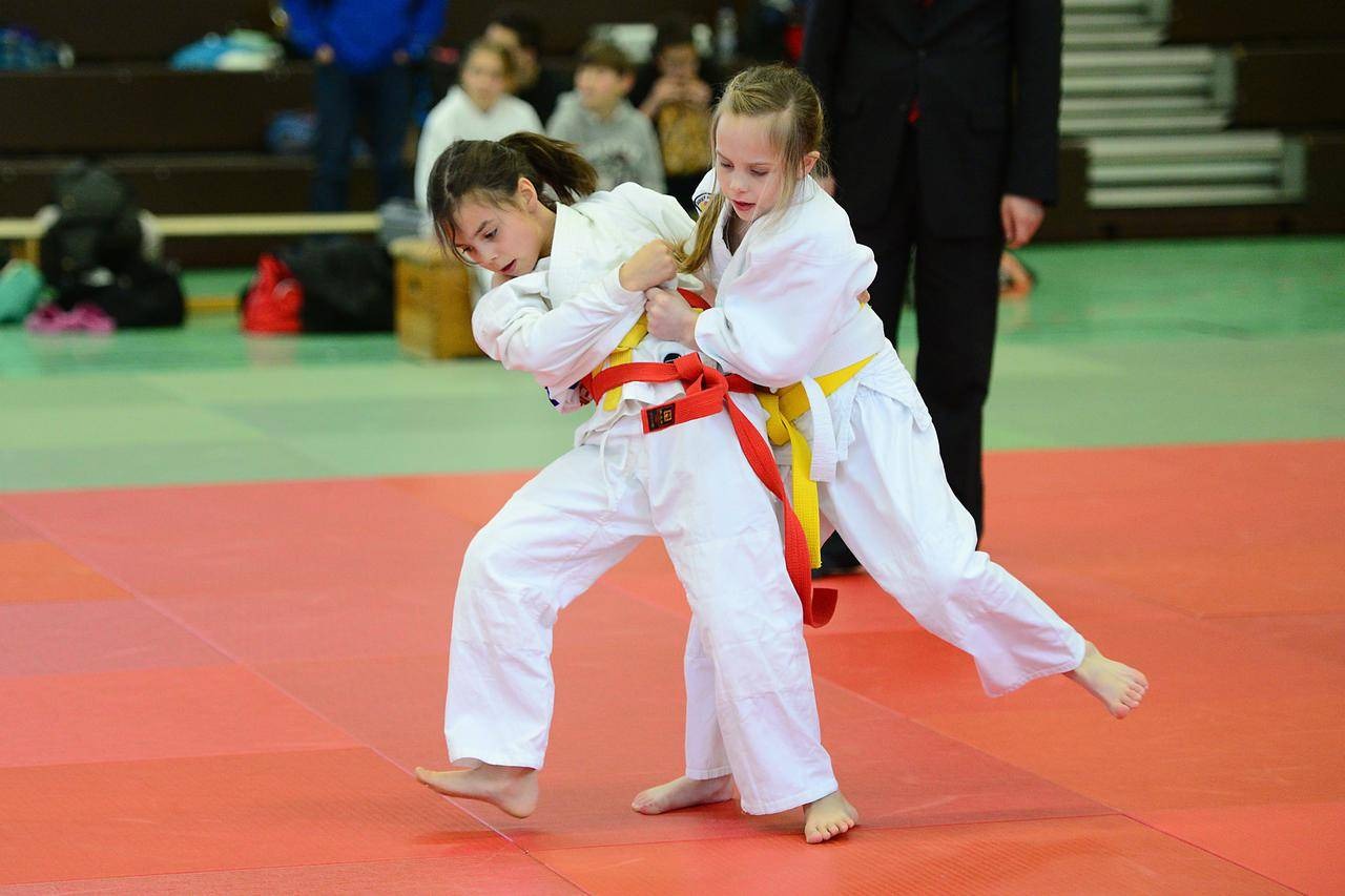 Judo, Kindertraining in Bautzen / Sachsen
