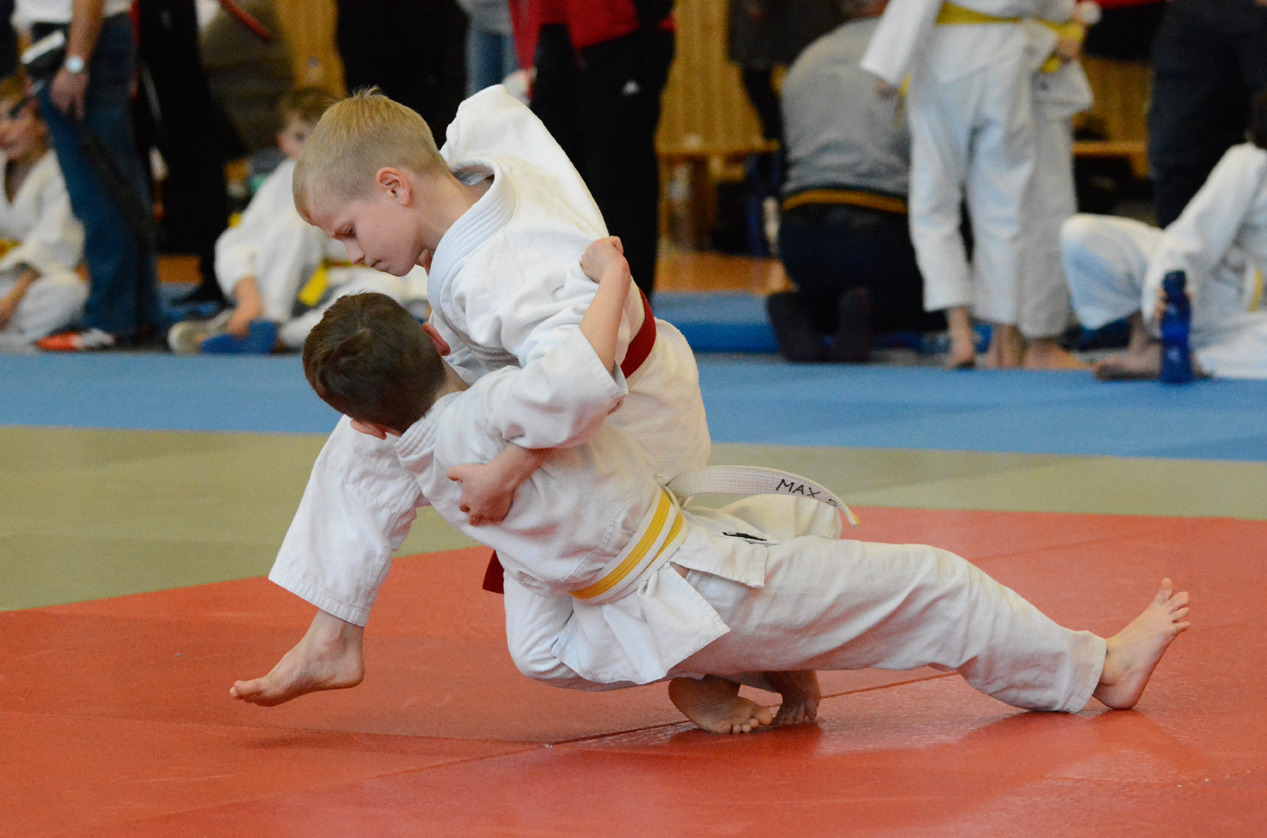 Judo, Kindertraining in Bautzen / Sachsen