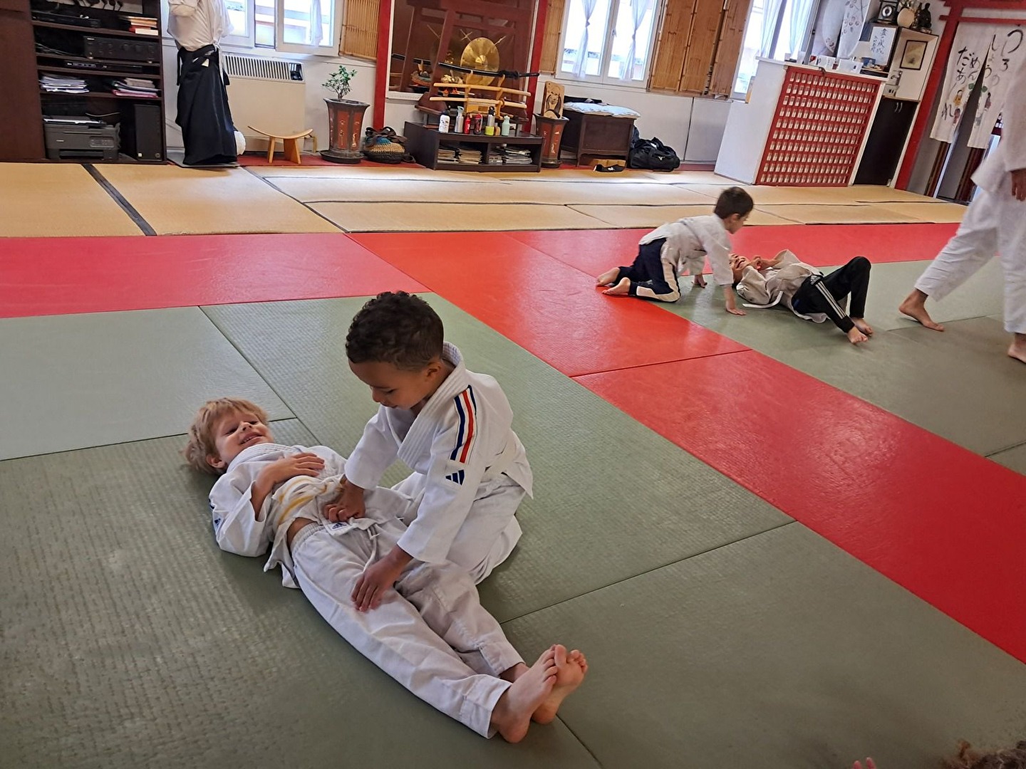 Judo Kinder in Frankreich