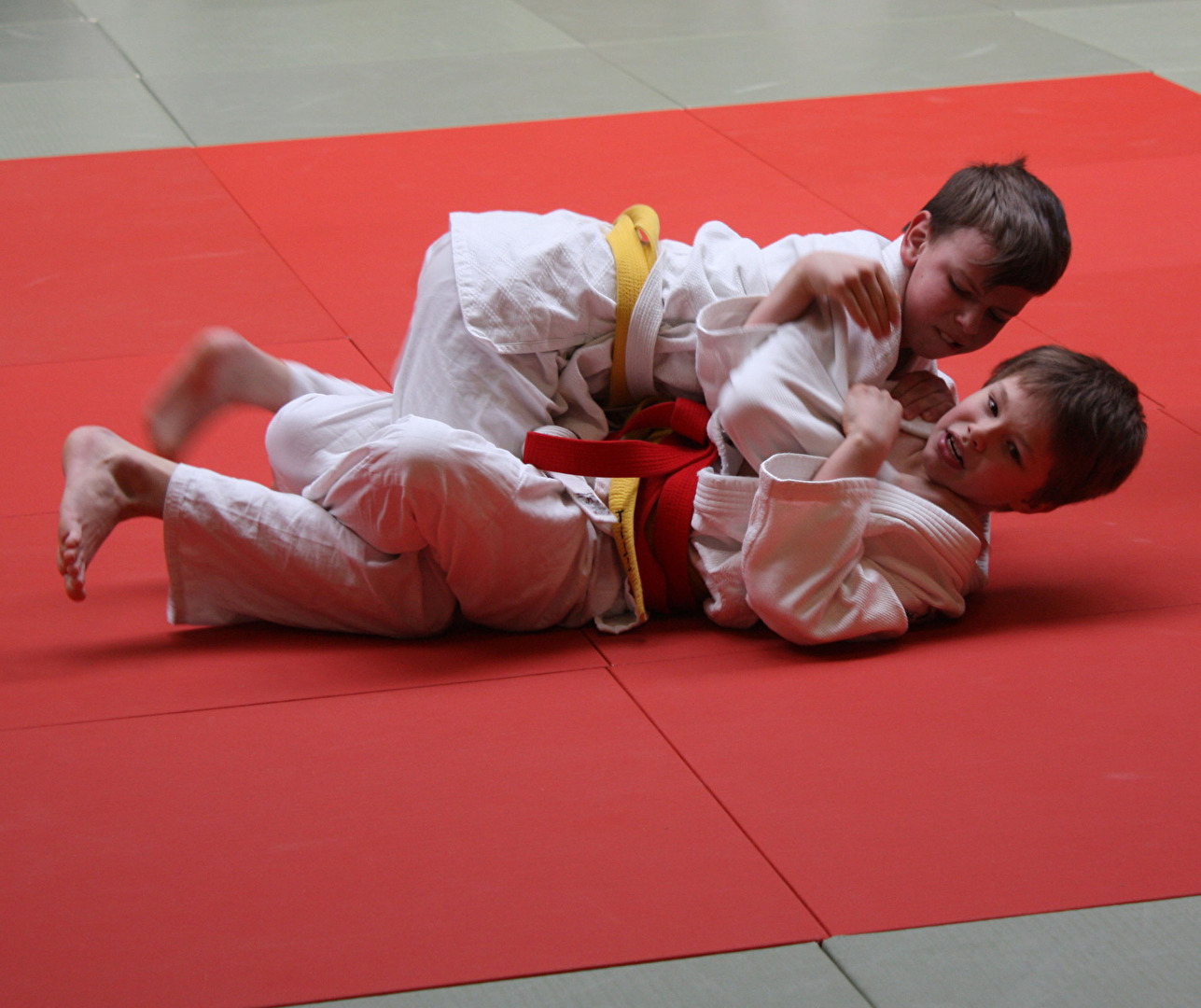 Judo, Kindertraining in Bautzen / Sachsen