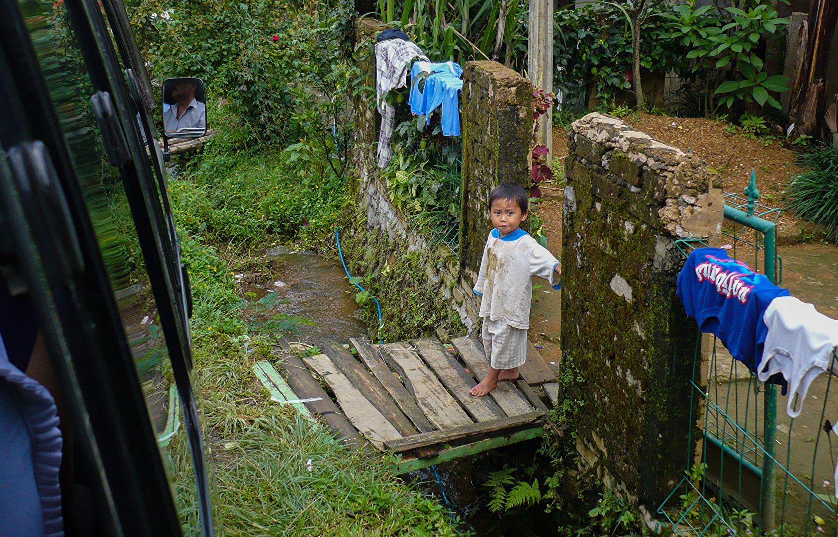 Der Blick aus dem Auto