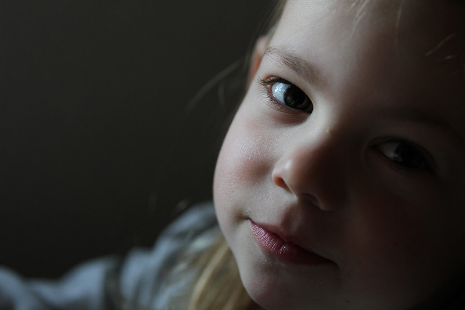 Was denkt sie wohl gerade? Augen