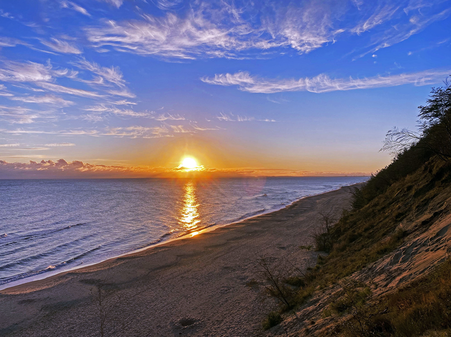 Sonnenaufgang am Meer