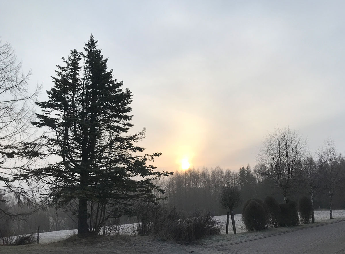Kalter Morgen...