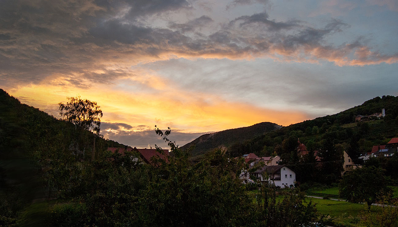 Wenn die Sonne geht...