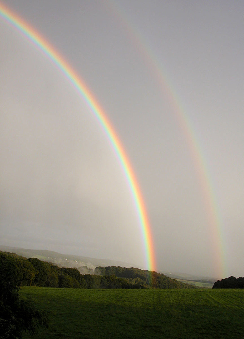 Regenbogen Doppelt hält besser