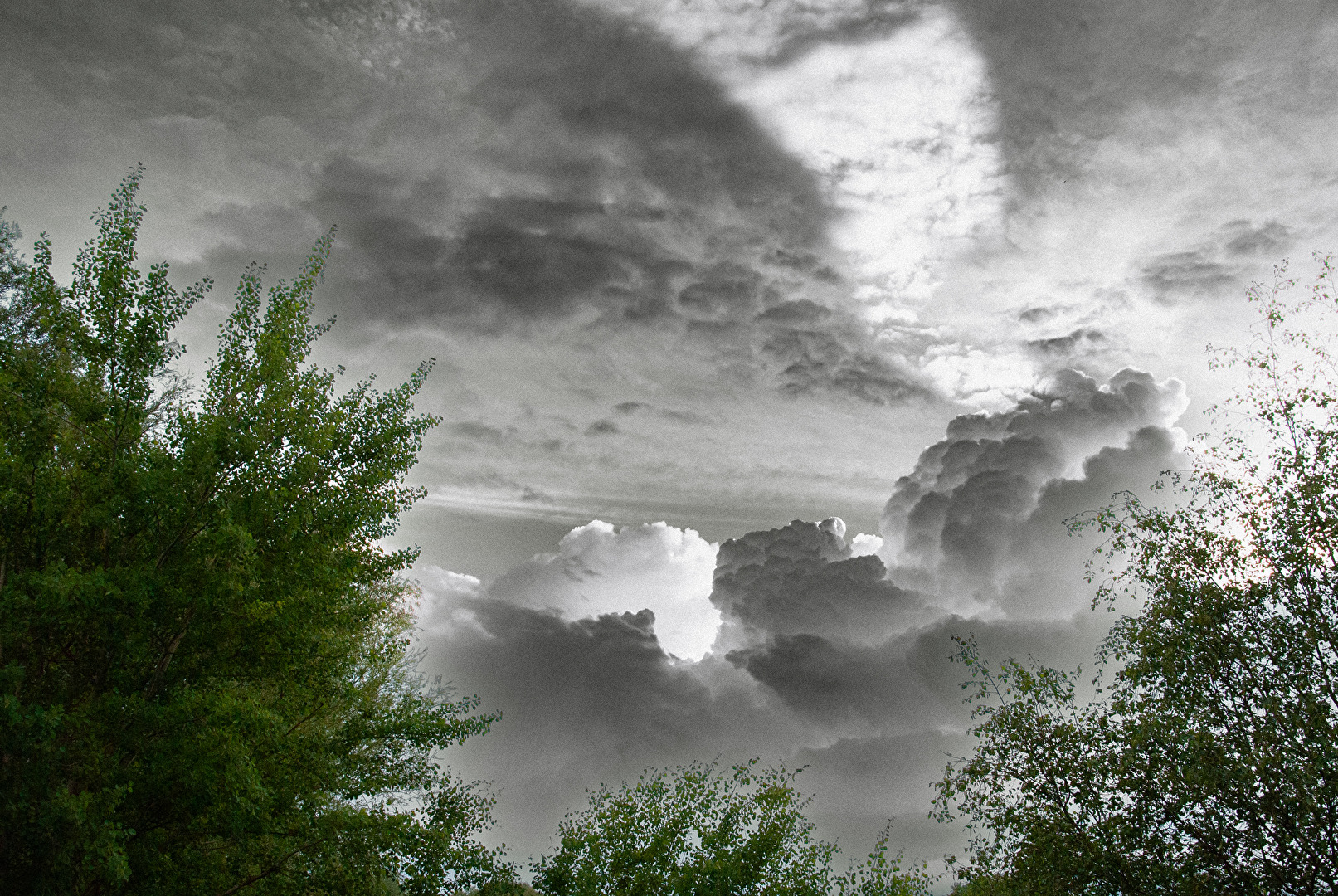 Da braut sich was zusammen