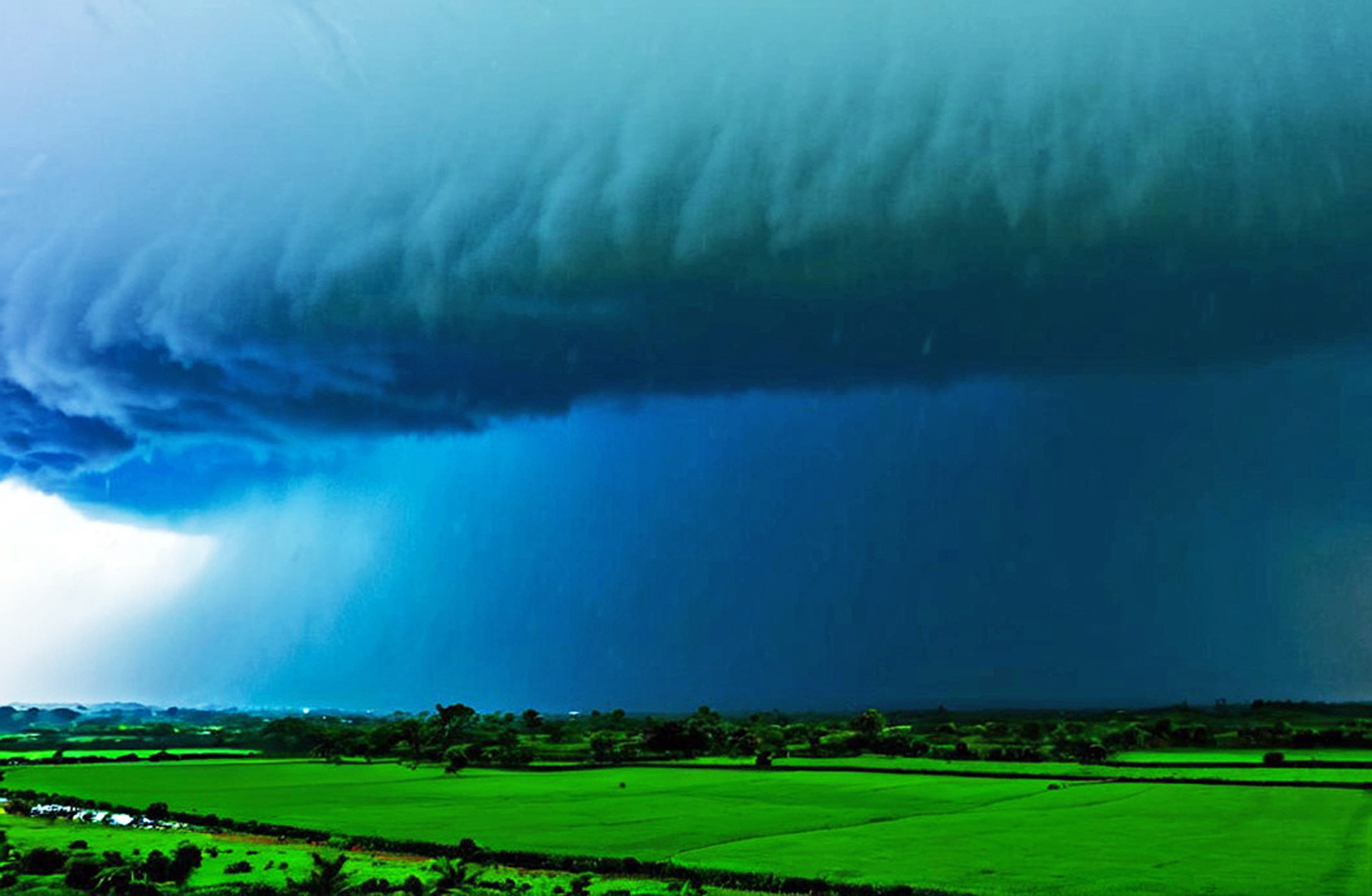 Unwetter Wetterphänomene Wolkenbruch