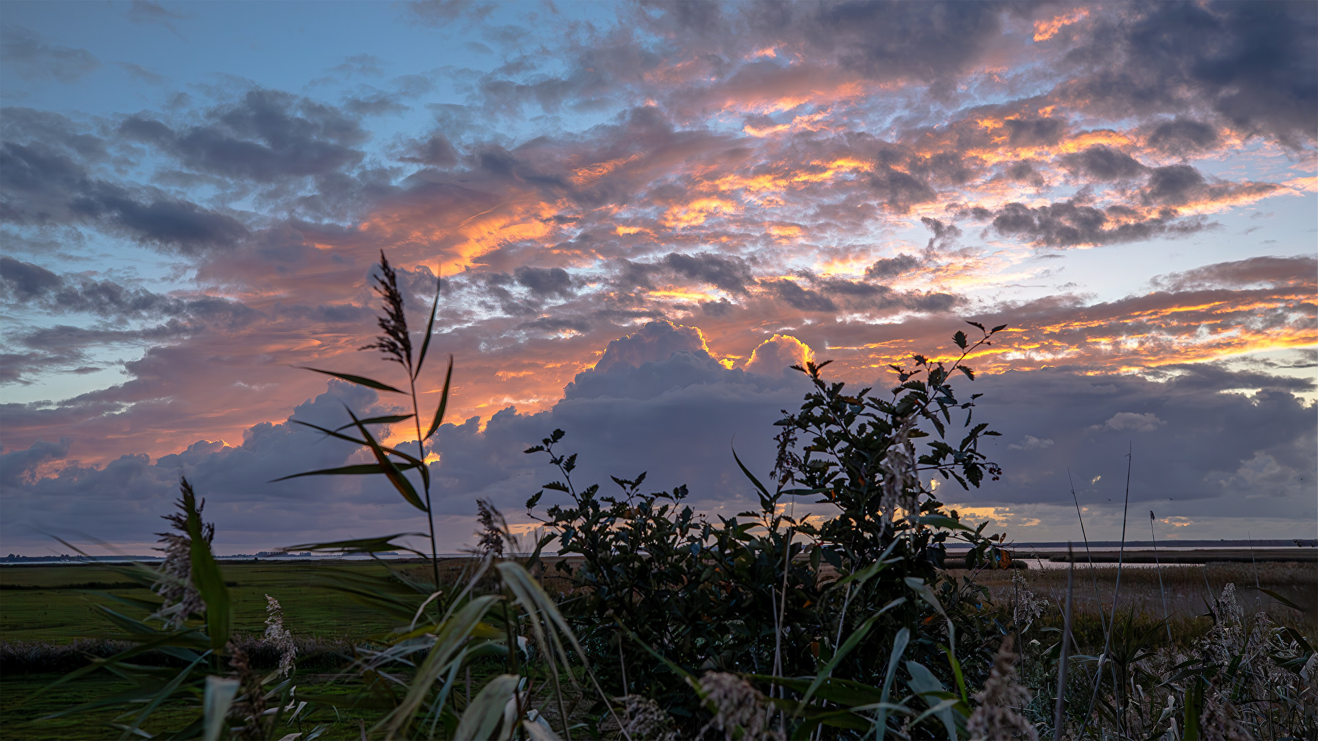 Abendstimmung am Bodden bei Zingst
