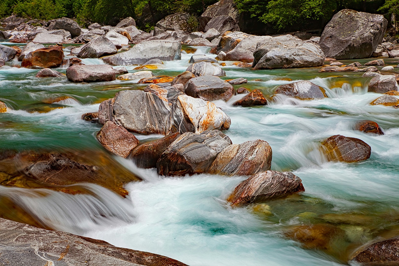 Flussbett der Verzasca