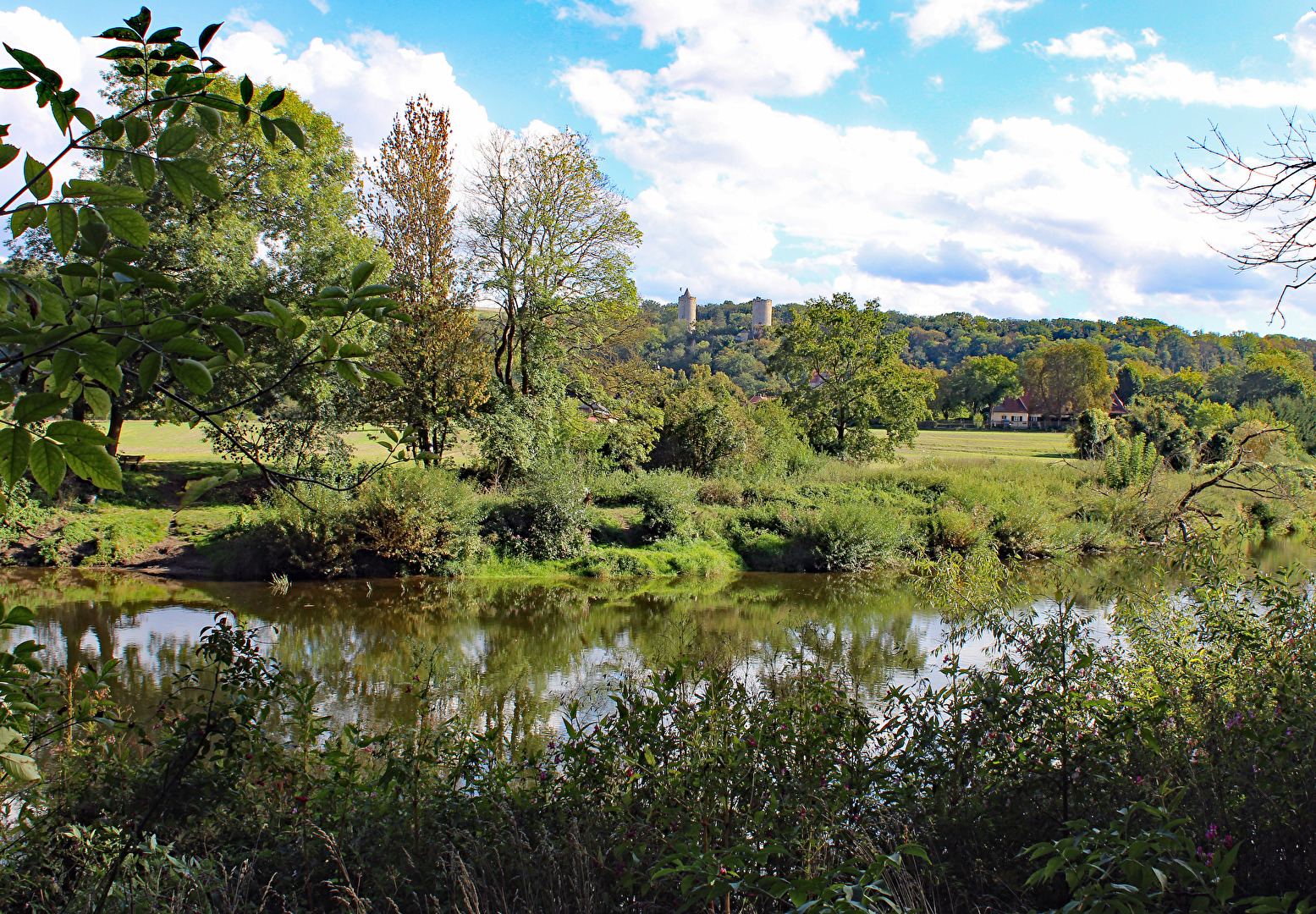 Die Saale bei Saaleck