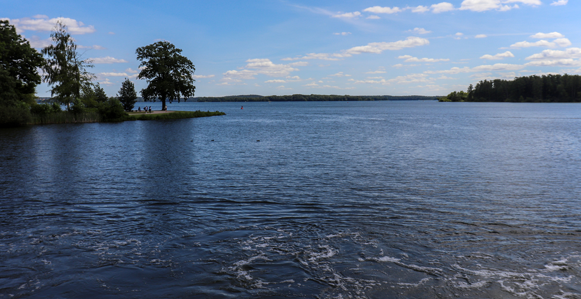 Blick über den Schweriner See