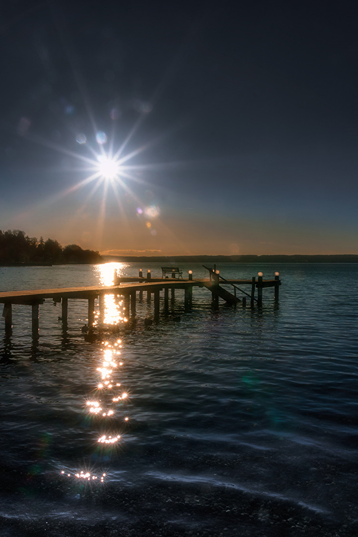 Am Ende eines wunderschönen Tages