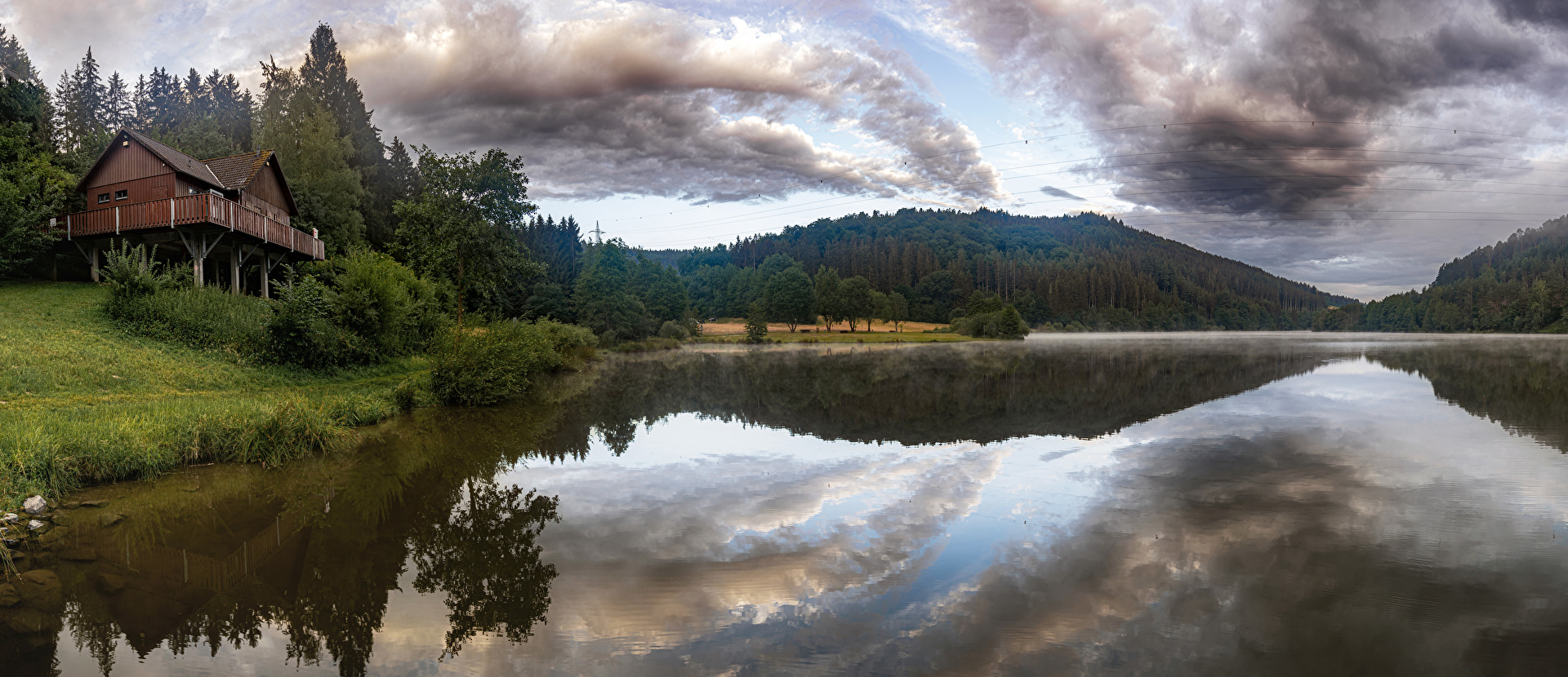 Panorama am Morgen