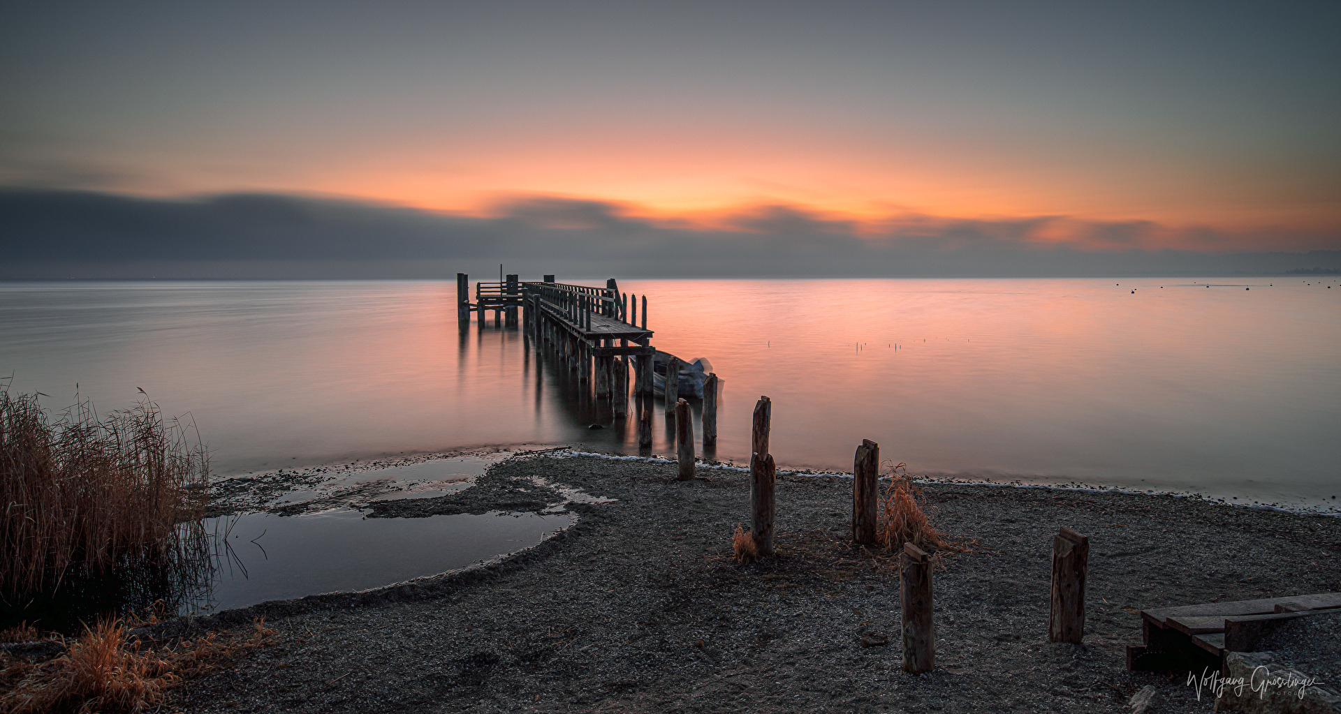 Der Alte Steg am See