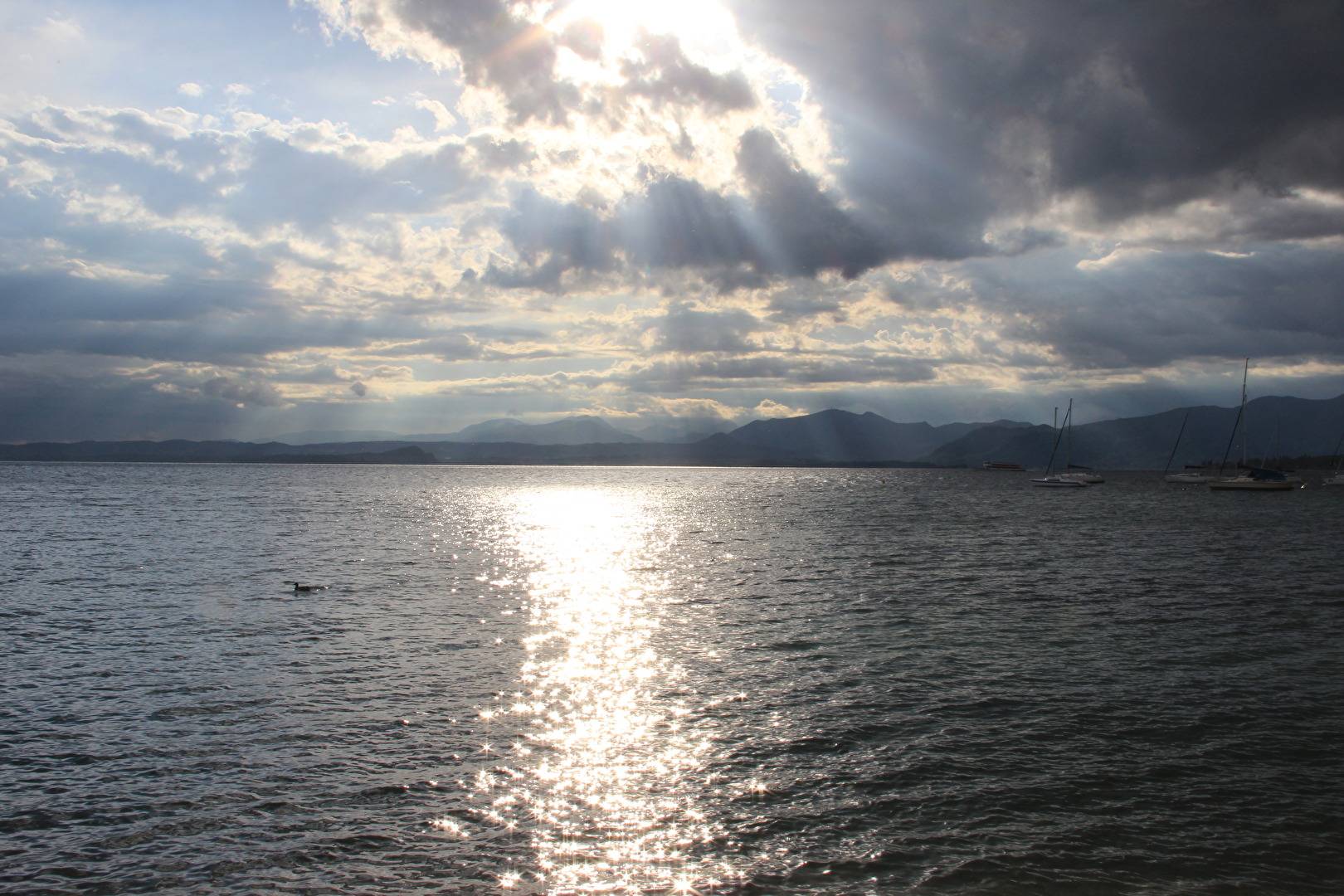Abendstimmung Gardasee