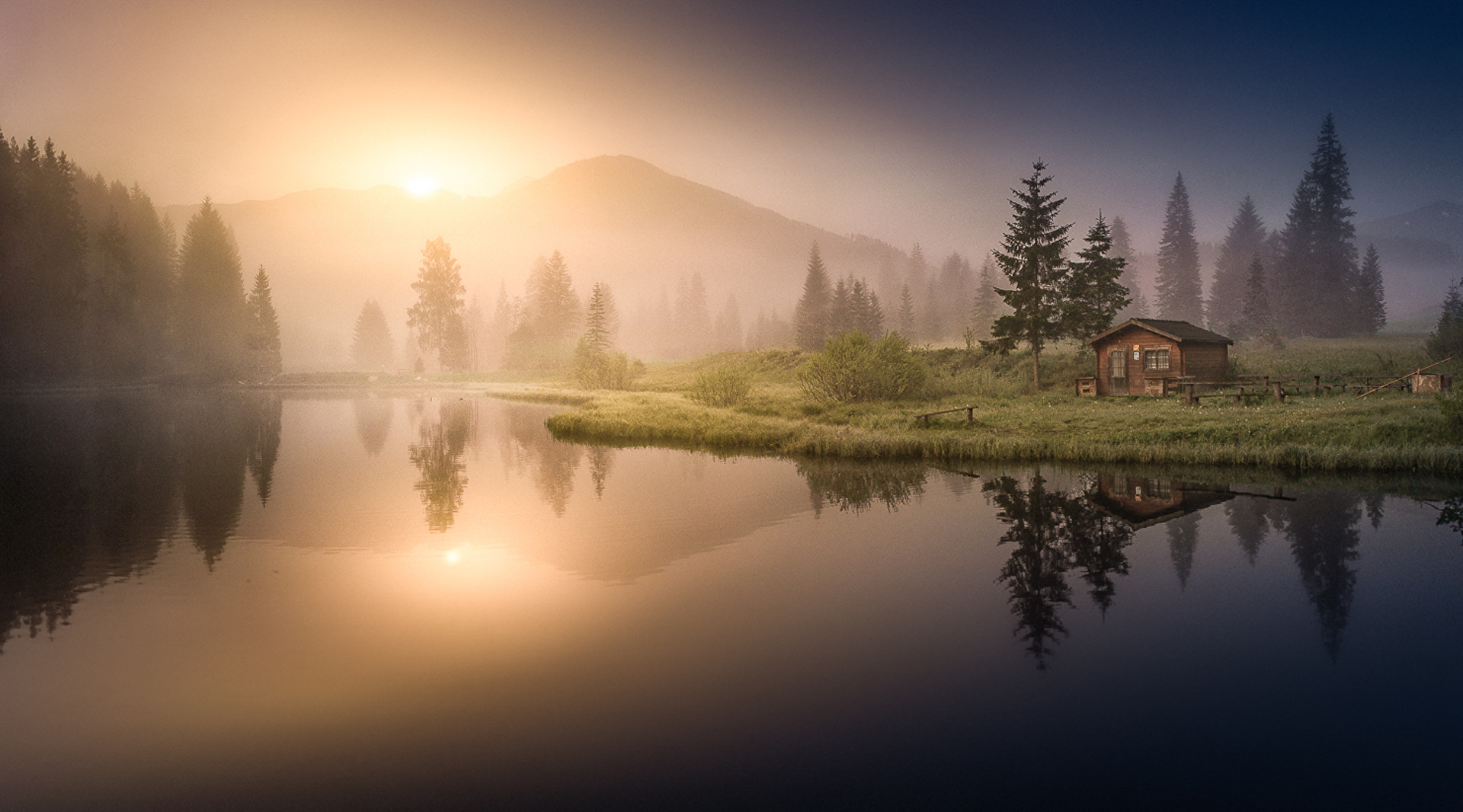 Goldener Morgen