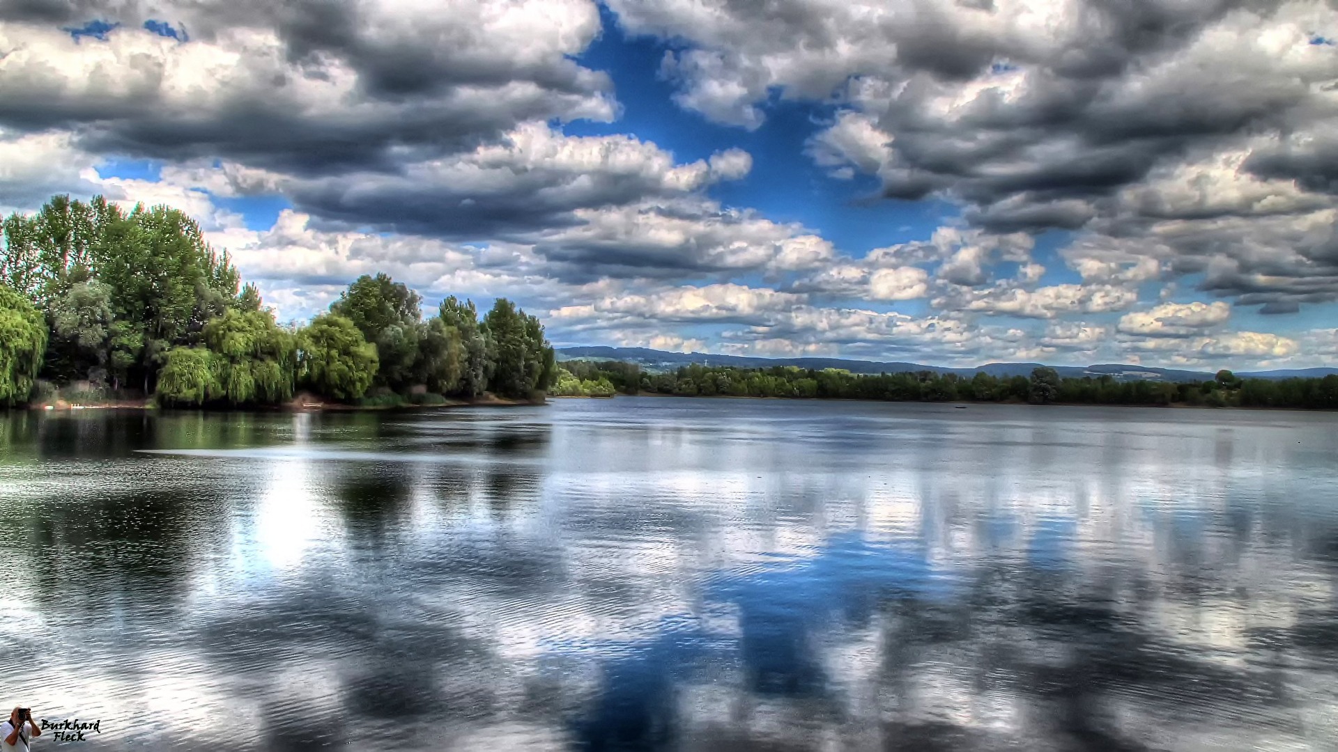 Am Steinsee bei Neuwied.