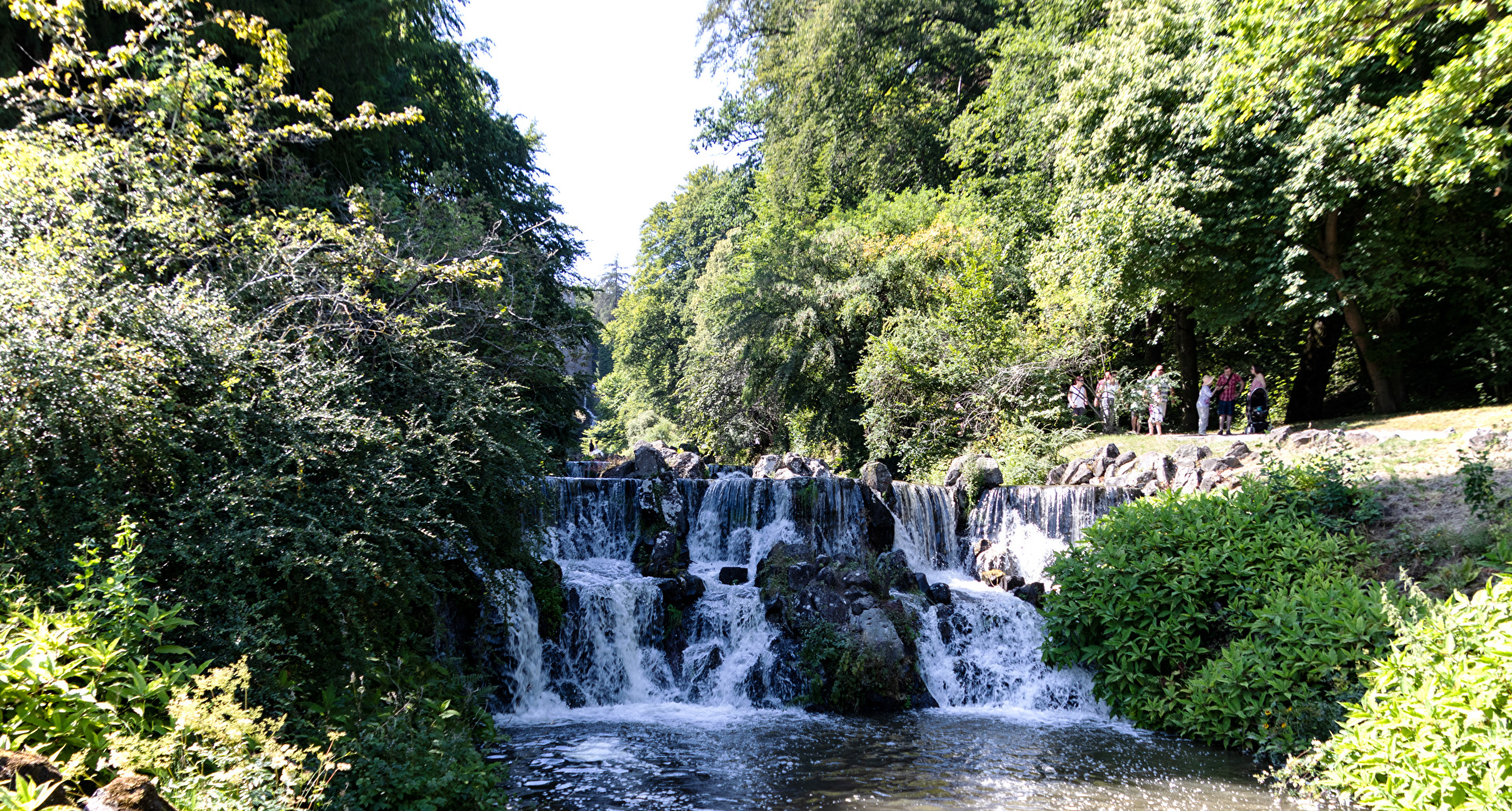 Der kleine Wasserfall