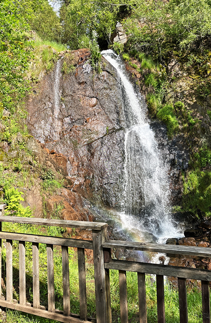 #Wasserfall  /  Tiefenbach-Wasserfall (Osterzgebirge)