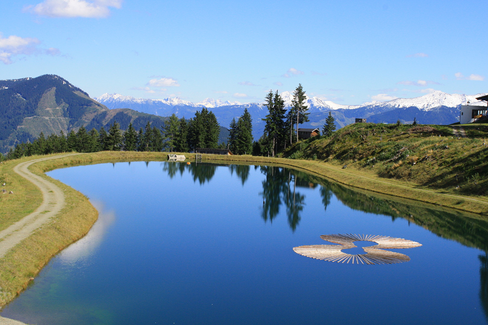 Glockenhaus-Stausee bei Zell am See