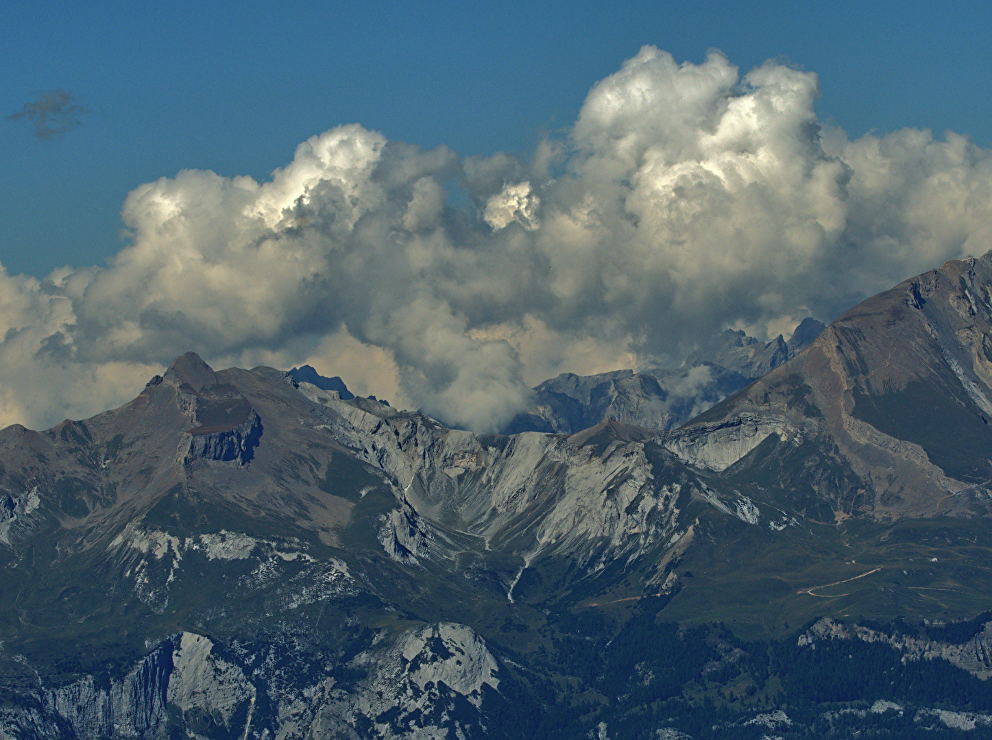 Auf dem Weg zum Gürgaletsch