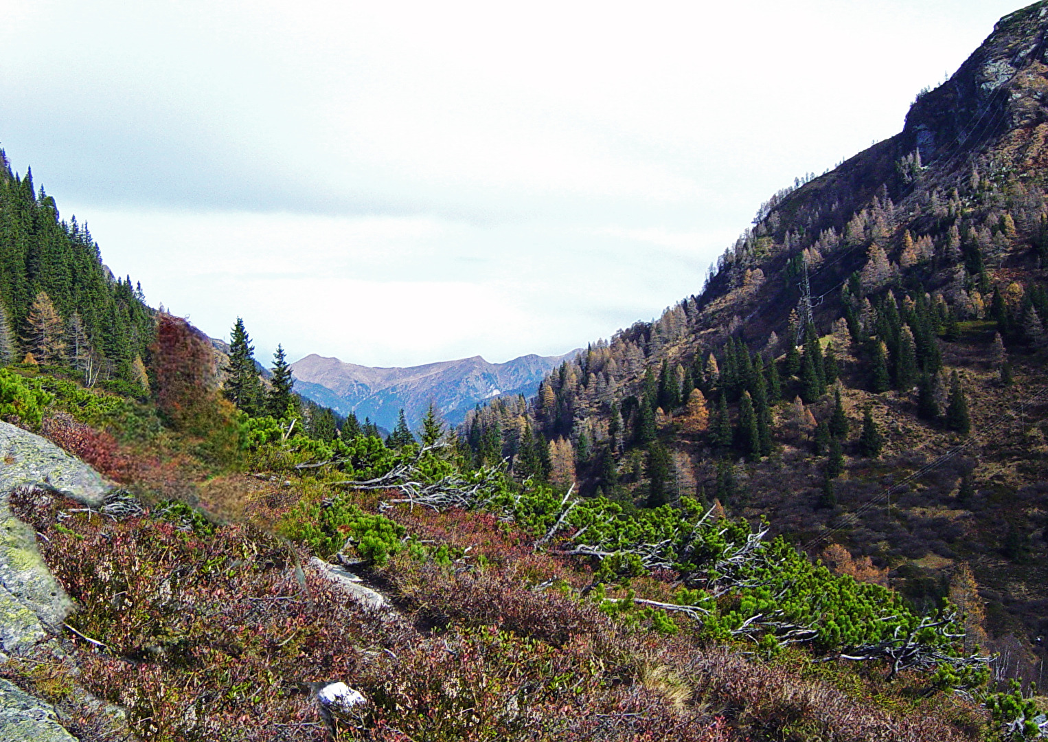 hochalpine Landschaft im Pitztal in Tirol, Österreich