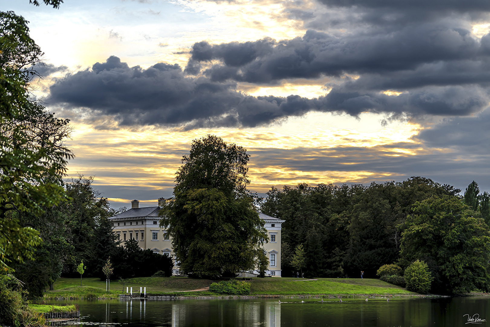 Wörlitzer Park mit Schloß