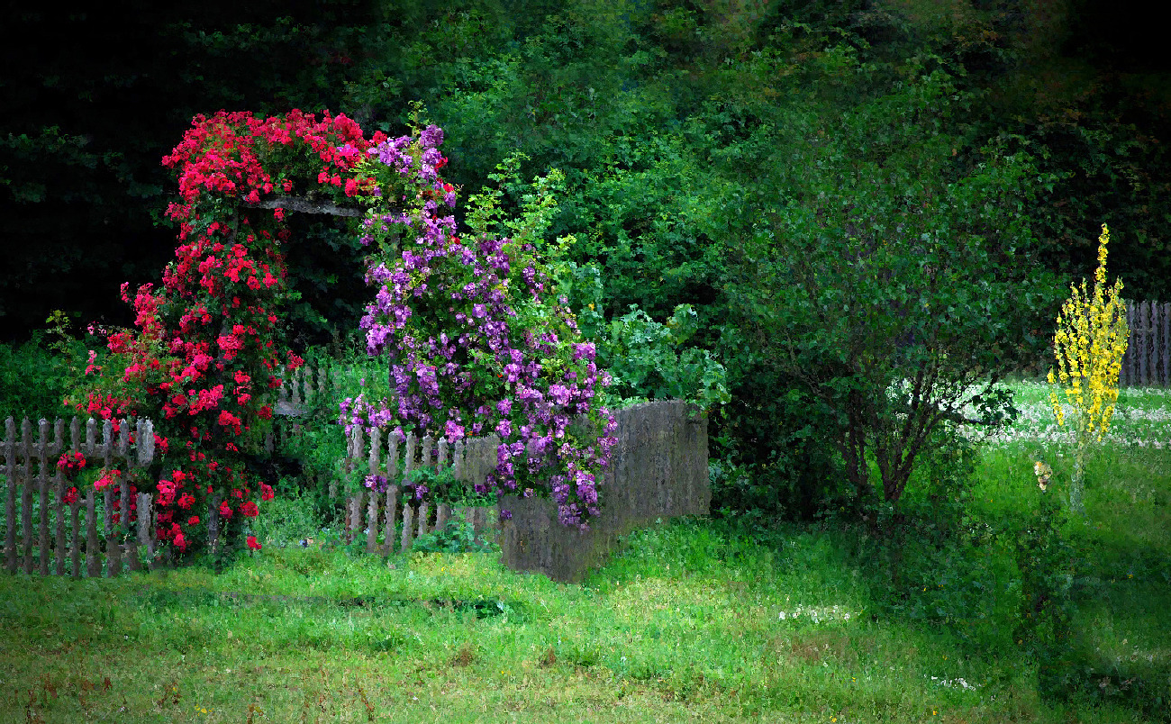 Gartenidylle...