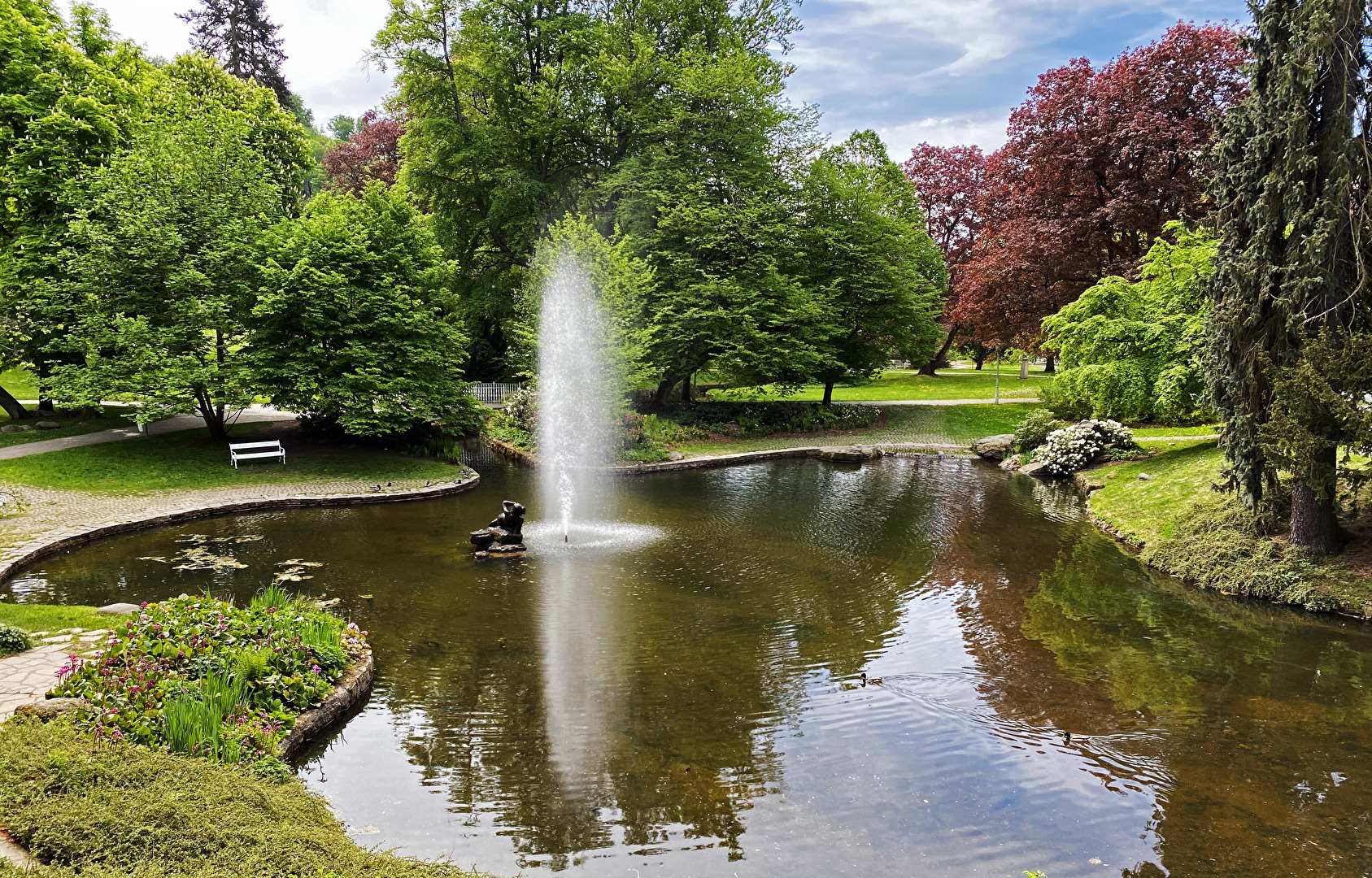 Park in Marienbad