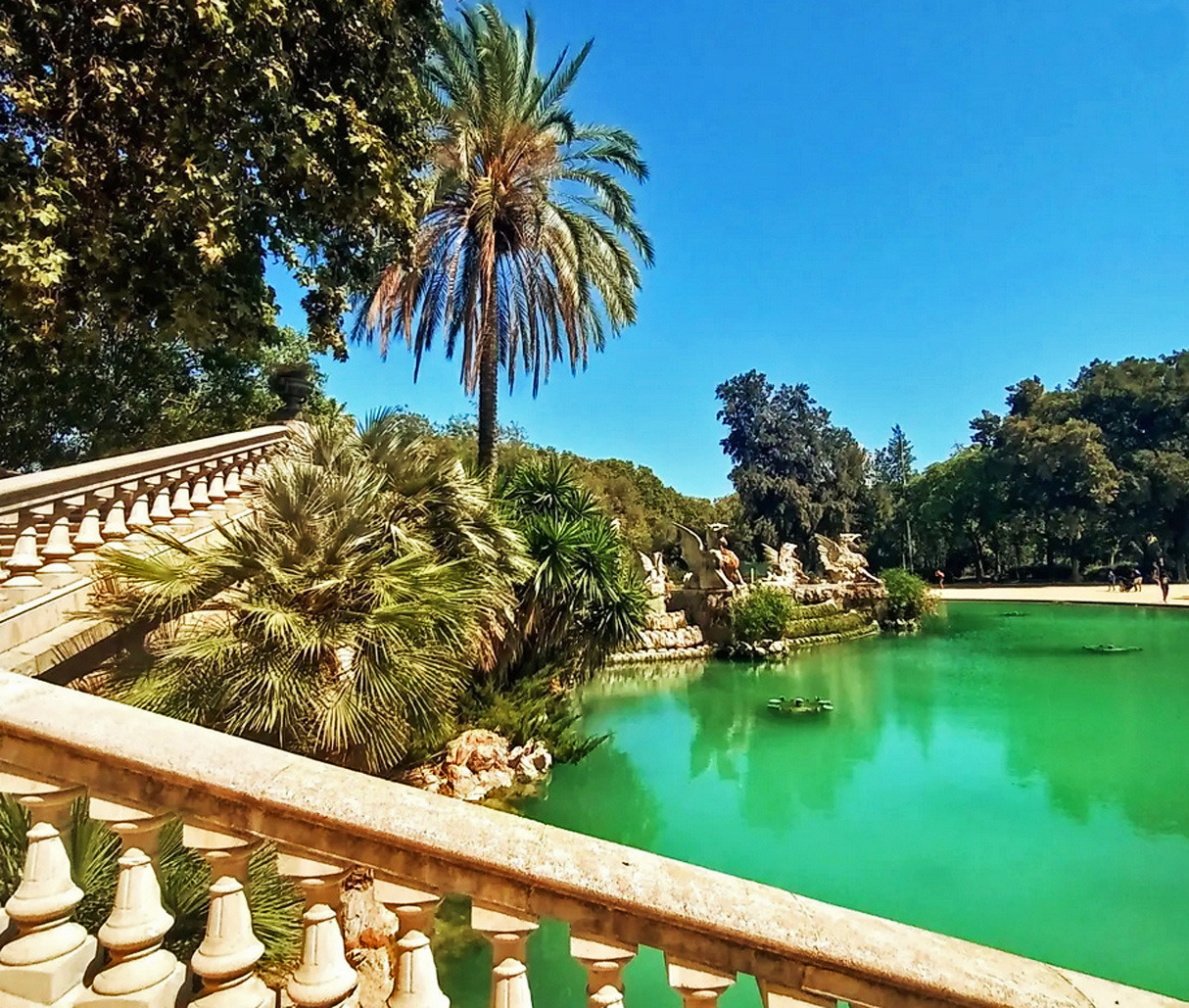 Parc de la Ciutadella in Barcelona, Spanien